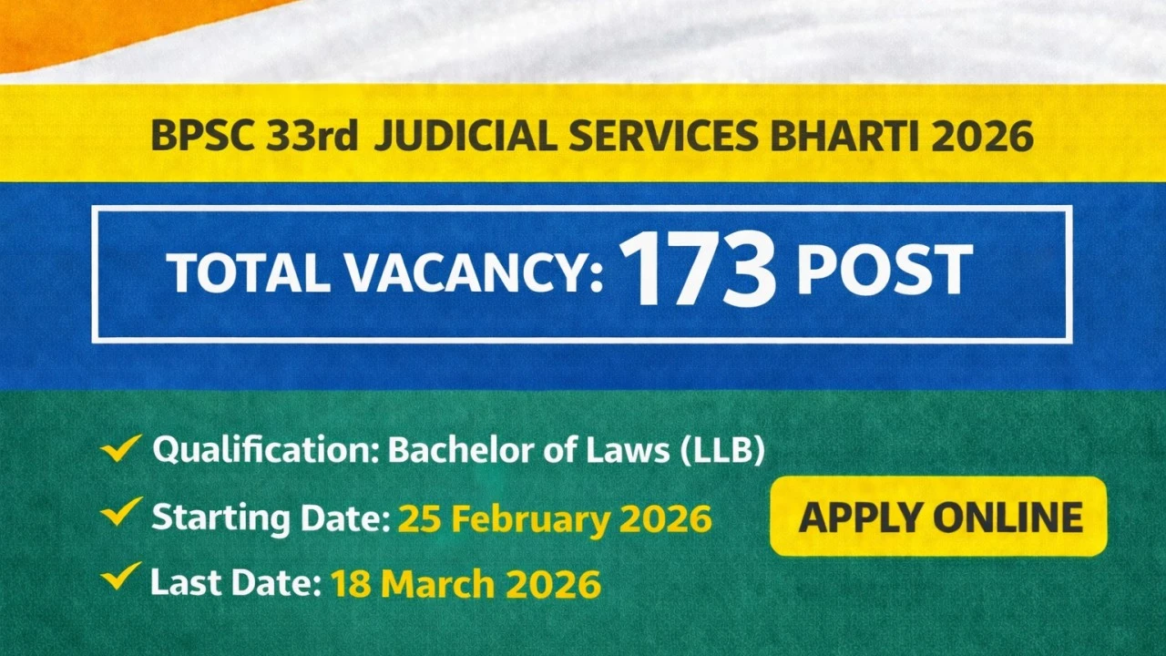 bpsc-33rd-judicial-services-bharti-2026