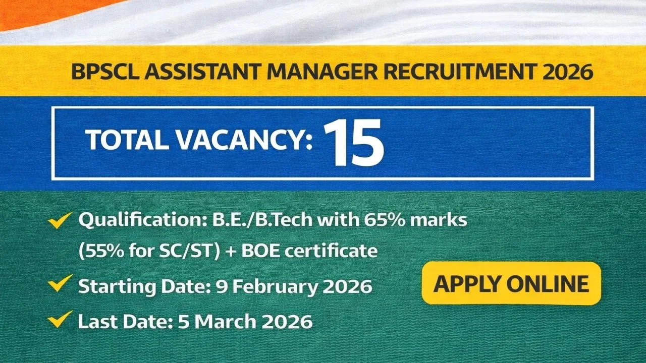 bpscl-assistant-manager-recruitment-2026