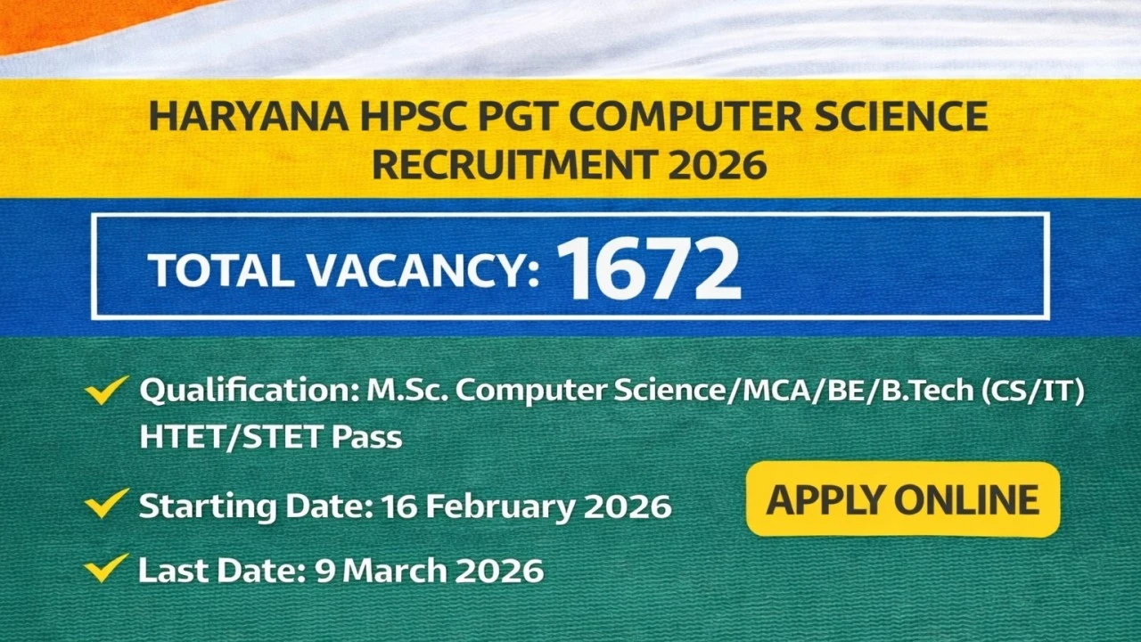 haryana-hpsc-pgt-computer-science-recruitment-2026